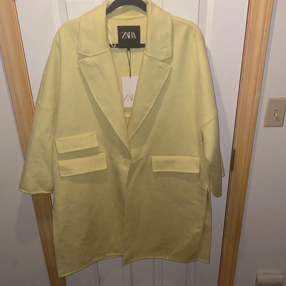 ZARA Runway oversized coat NWT - Picture 7 of 11